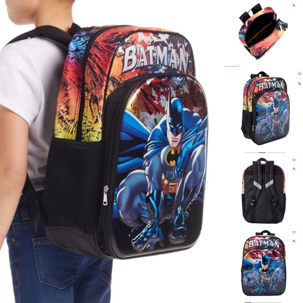 Batman Backpack - Picture 5 of 6